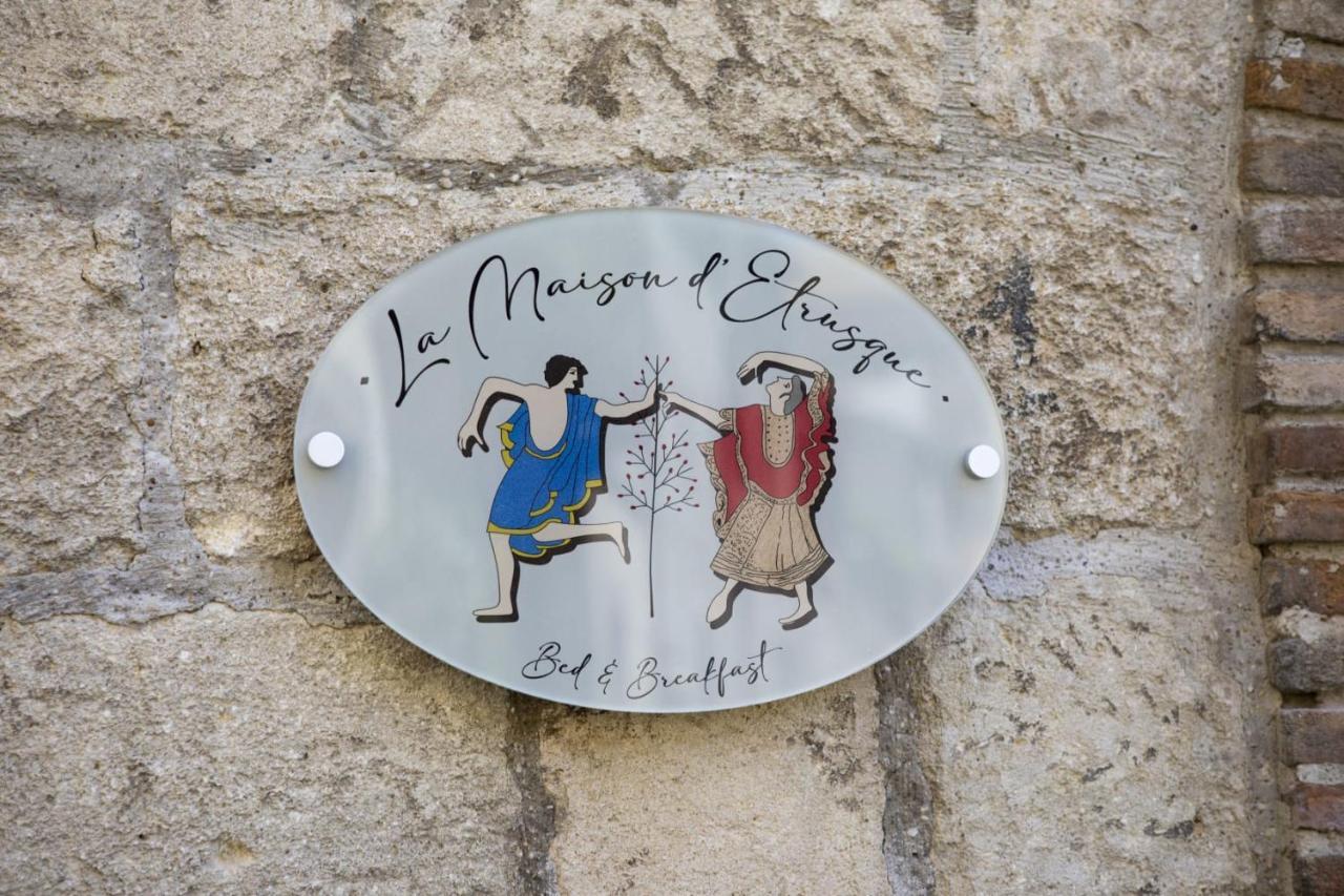 La Maison D'Etrusque Bed & Breakfast Tarquinia Exterior foto